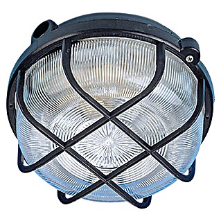 Ritter Leuchten Led-wand- en plafondlamp, rond (7 W, Ø x h: 200 x 105 mm, Zwart, Warm wit)