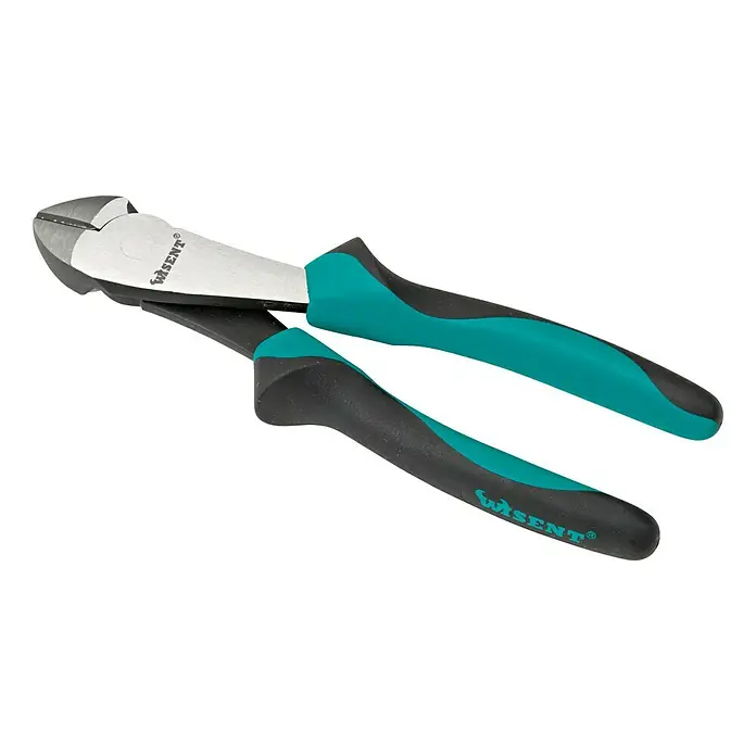 Wisent Kraft-Seitenschneider - Länge: 18 cm - Seitenschneider mit ergonomischem Griff für präzises Schneiden von Drähten und Kabeln. Ideal für Handwerker und Heimwerker.