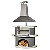 Buschbeck Grillkamin Zürich (Hauptgrillfläche: 54 x 34 cm)