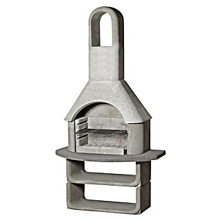 Buschbeck Grillhaard Capri (Hoofdgrilloppervlak: 54 x 34 cm, Vuurvast lichtgewicht beton)