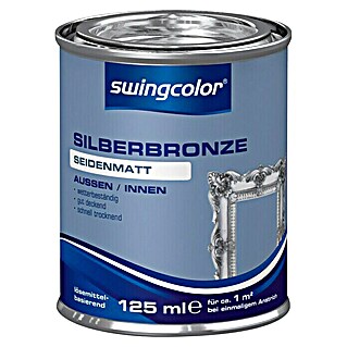 swingcolor Silberbronze (Silber, 125 ml, Seidenmatt, Lösemittelbasiert)