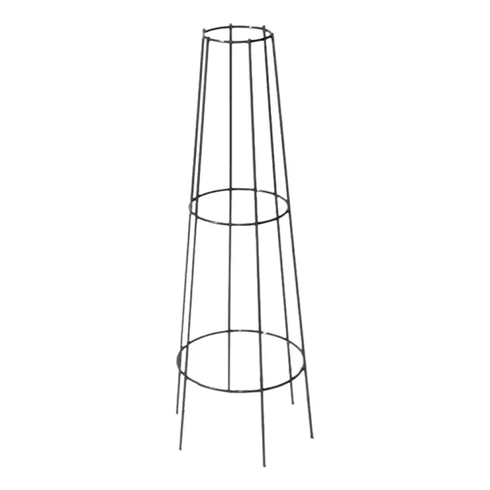 Bellissa Ranksäule Aktion - Höhe: 80 cm, Durchmesser: 28 cm - Eine Rankhilfe aus Metall, ideal für Kletterpflanzen im Garten oder auf der Terrasse, bietet Halt und Struktur.