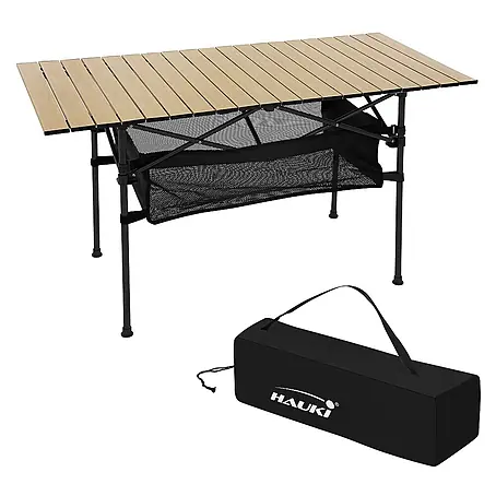 Hauki  Campingtisch Klapptisch faltbar aus Aluminium inkl. Tragetasche
