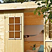 Caseta de madera Eco-Lounge (Madera, Área: 9,07 m², Espesor de pared: 19 mm)