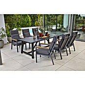 Sunfun Maja Vrtni pozicijski stol Deluxe  (Nastavljivo naslonjalo, Antracitne barve, Š x G x V: 60 x 78 x 105 cm) | 8350 - Stühle Textilen | ICAB - Sommermöbel Stühle | ICA - Sommermöbel | IC - Freizeit im Garten | I - Stadtgarten | BAUHAUS