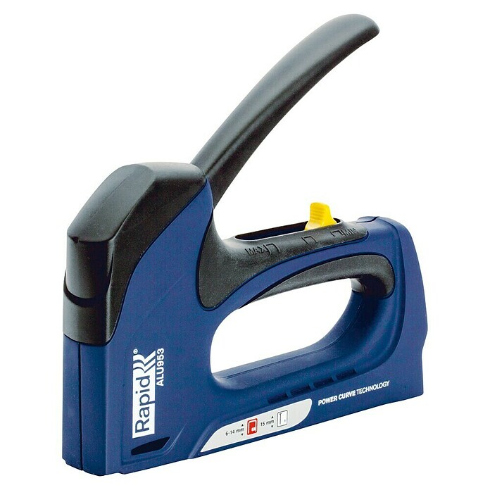 Rapid Kombi-Handtacker ALU 953 (Klammertiefe: 6 - 14 mm, Geeignet für: Klammern Typ 53)