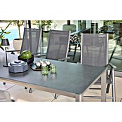 Sunfun Maja Gartentisch (L x B x H: 220 x 90 x 74 cm, Aluminium, Anthrazit) | BAUHAUS