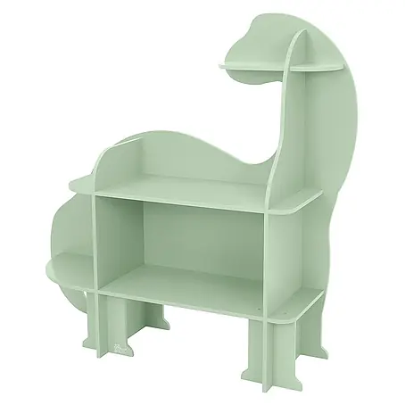 ECD Germany  Holzregal Dino Bücherregal mit 3 Ebenen MDF