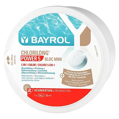 Bayrol  Chlorblock Chlorilong Power5 bloc mini