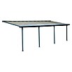 Solid Elements Marquesina adosada (Profundidad: 3 m, An x Al: 7,3 x 2,1 m, Gris antracita)