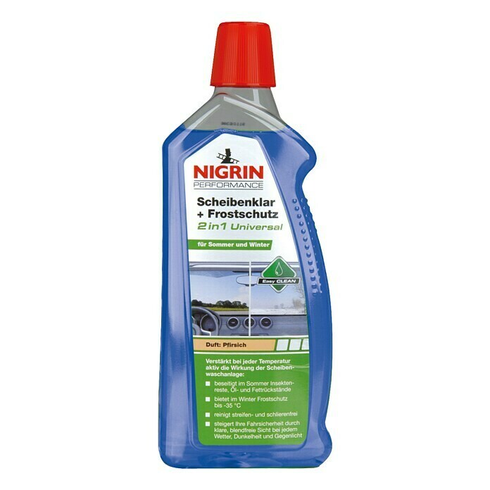 Nigrin Allwetter-Klarsicht (1 l, Frostbeständig: Bis -35 °C)