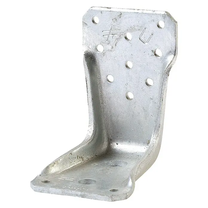 Simpson Strong-Tie Winkelverbinder AKR - 85 x 65 x 95 mm, Ungleichschenklig - Metallwinkelverbinder mit mehreren Löchern für Schrauben oder Bolzen, ideal für robuste Konstruktionen.