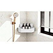 Venus Cesta de baño angular Orsa (14,7 x 27,6 x 27,6 cm, Blanco) | BAUHAUS
