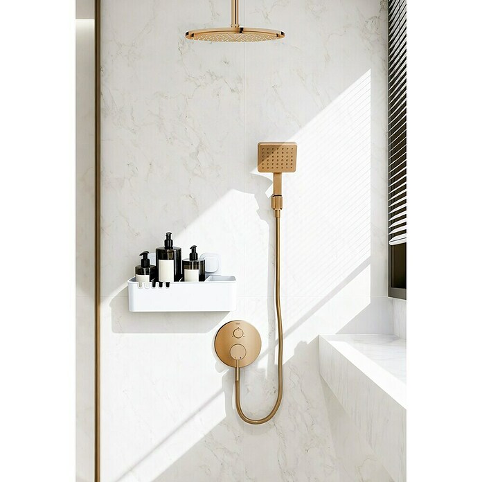 Venus Cesta de baño Orsa (14,8 x 30,5 x 14,7 cm, Blanco) | BAUHAUS