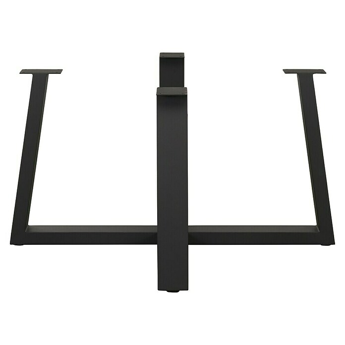 Sunfun Tischbein-Set Low-Dining (für Tischplatte ⌀ 150 cm, Höhe: 65 cm, Aluminium, Anthrazit) | BAUHAUS