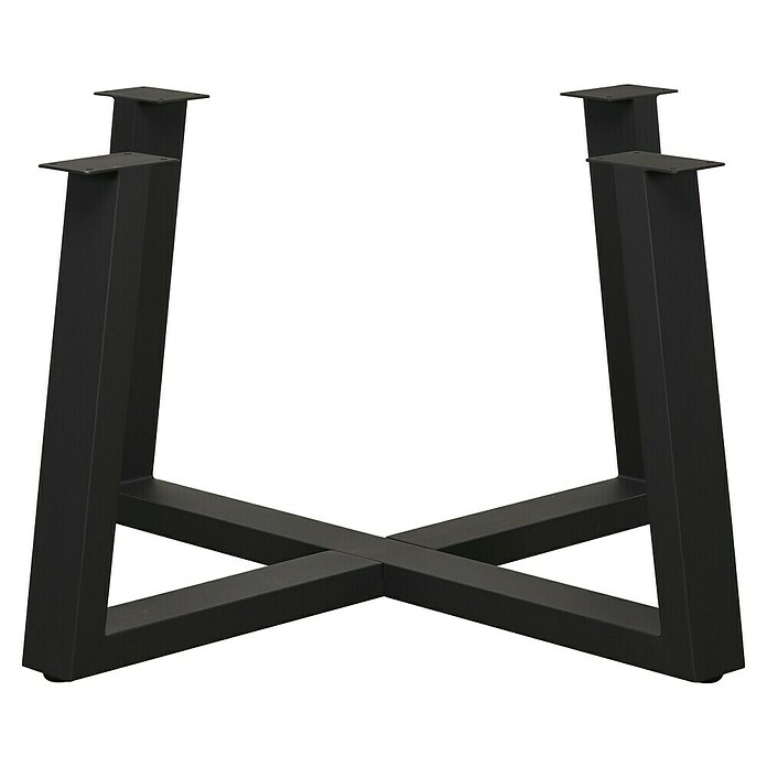 Sunfun Tischbein-Set Low-Dining (für Tischplatte ⌀ 150 cm, Höhe: 65 cm, Aluminium, Anthrazit) | BAUHAUS
