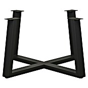 Sunfun Tischbein-Set Low-Dining (für Tischplatte ⌀ 150 cm, Höhe: 65 cm, Aluminium, Anthrazit) | BAUHAUS