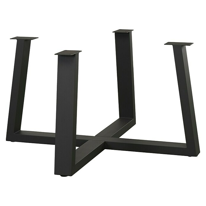 Sunfun Pauline Gartenmöbel-Set (6 -tlg., Aluminium, Teak, Akazie, Polyrattan, Hellbraun/Anthrazit) | BAUHAUS