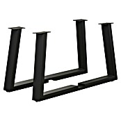 Sunfun Tischbein-Set Low-Dining (für Tischplatte ⌀ 150 cm, Höhe: 65 cm, Aluminium, Anthrazit) | BAUHAUS