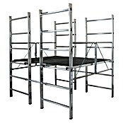 Krause Corda Plattformgerüst (Arbeitshöhe: 2,8 m, Belastbarkeit Bühne: 450 kg, Grundfläche: 2,27 m²)
