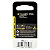 Nite Ize Doppelkarabiner (50 x 22 mm, Edelstahl, Silber, Zugfestigkeit: 4,5 kg)