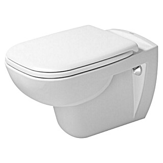 Duravit D-Code Set za stenski WC 2.0 (Izpiranje brez roba, Oblika splakovanja: Globok, WC odtok: Vodoravno, Bela)