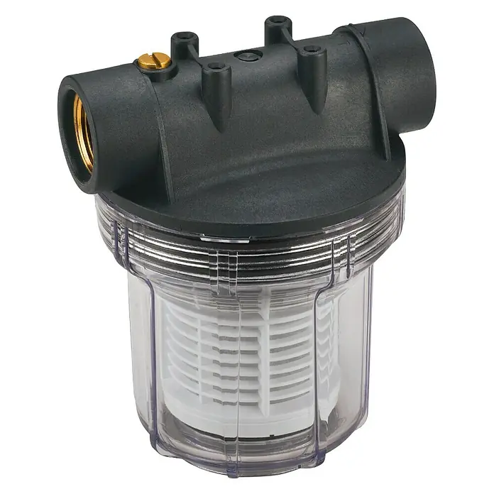 Neptun Ersatzkartusche - Passend für: Neptun Gartenpumpen-Vorfilter - Hauswasserfilter mit transparentem Gehäuse und Filtereinsatz für sauberes Trinkwasser im Haushalt.