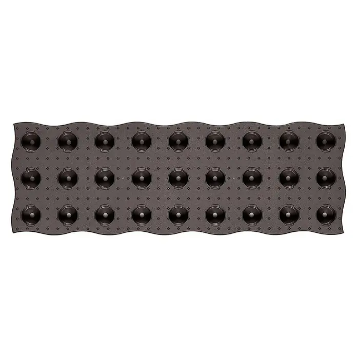 Garantia Beetplatte Maxi - 4 Stk., 70 x 24 cm - Schwarze Anti-Vibrationsmatte mit Lautsprechern für professionelle Audioanwendungen und zur Reduzierung unerwünschter Vibrationen.