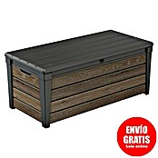 Keter Baúl para jardín Porto (L x An x Al: 70 x 145 x 60 cm, Walnut, Plástico) | BAUHAUS