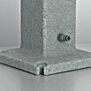 3P Technik Wasserzapfstelle Poller (Granitfarben, Höhe: 90 cm, Ausstattung: Wasserhahn)