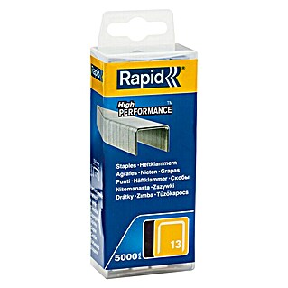 Rapid Fine žične sponke tip 13 (Dolžina: 6 mm, Širina hrbta: 10,6 mm, 5.000 kos)