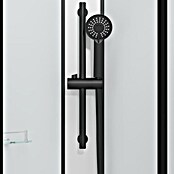 Sanotechnik Quickline Kompletni tuš Dallas  (90 x 90 x 210 cm, Bela/Črna, Upognjene oblike) | Kompletne tuš kabine | Tuš kabine | Tuširanje | Kopalnica in sanitarije | Izdelki | BAUHAUS