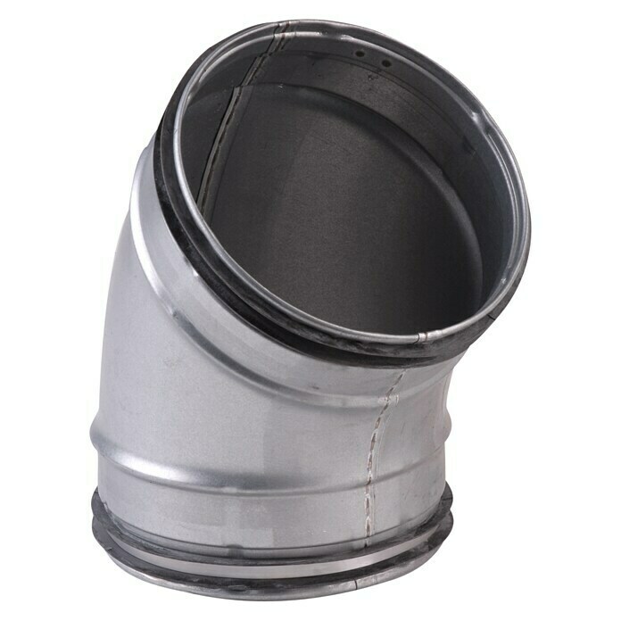 Air-Circle Luk za spiralnu cijev (Promjer: 125 mm, Kutnik: 45 °, Čelični lim)