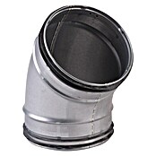 Air-Circle Luk za spiralnu cijev (Promjer: 100 mm, Kutnik: 45 °, Čelični lim)