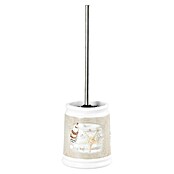 Venus Sealife Toiletborstelgarnituur (Keramiek, Beige/Wit)
