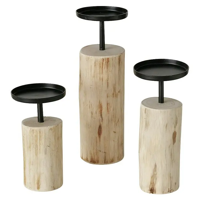 beistelltischen klein HOUE Eyelet Beistelltisch aus Metall Größe:Ein Set (klein*2 & groß*1) Nur Blumen