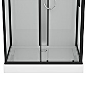Sanotechnik Kompletni tuš Boston  (Do x Š x V: 120 x 90 x 215 cm, Bela/črna) | Kompletne tuš kabine | Tuš kabine | Tuširanje | Kopalnica in sanitarije | Izdelki | BAUHAUS