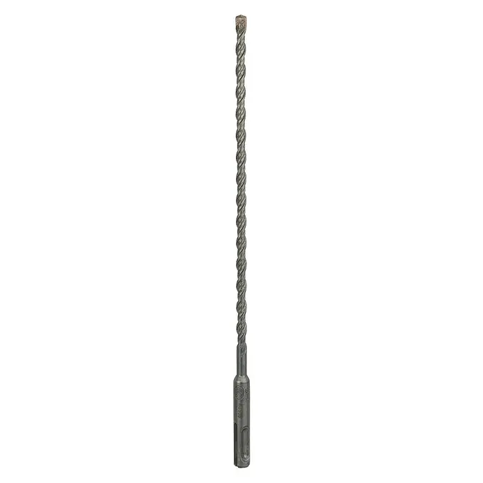 Bosch Beton- & Steinbohrer plus-5 - 1 Stk., Durchmesser Bohrer: 6,5 mm, Länge: 265 mm - Aufnahme einer langen Steinbohrkrone mit spiralförmigen Nuten und Sechskantschaft für Bohrmaschinen zur Bearbeitung von Stein.