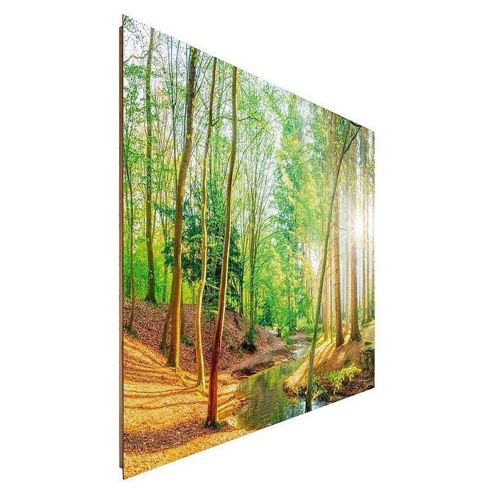 Reinders Glasbild Spring Woods (Spring Woods, B x H: 100 x 140 mm) | BAUHAUS
