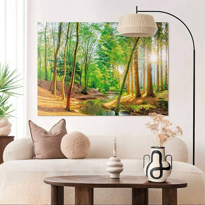 Reinders Glasbild Spring Woods (Spring Woods, B x H: 100 x 140 mm) | BAUHAUS
