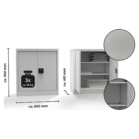 Regalux  Metall-Mehrzweckschrank
