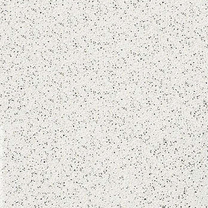 Terrassenplatte Bianco Nero - 40 x 60 x 4 cm, Weiß/Schwarz, Beton - Nahaufnahme einer Deckenplatte mit unregelmäßiger, gesprenkelter Textur in Weiß und Schwarz.