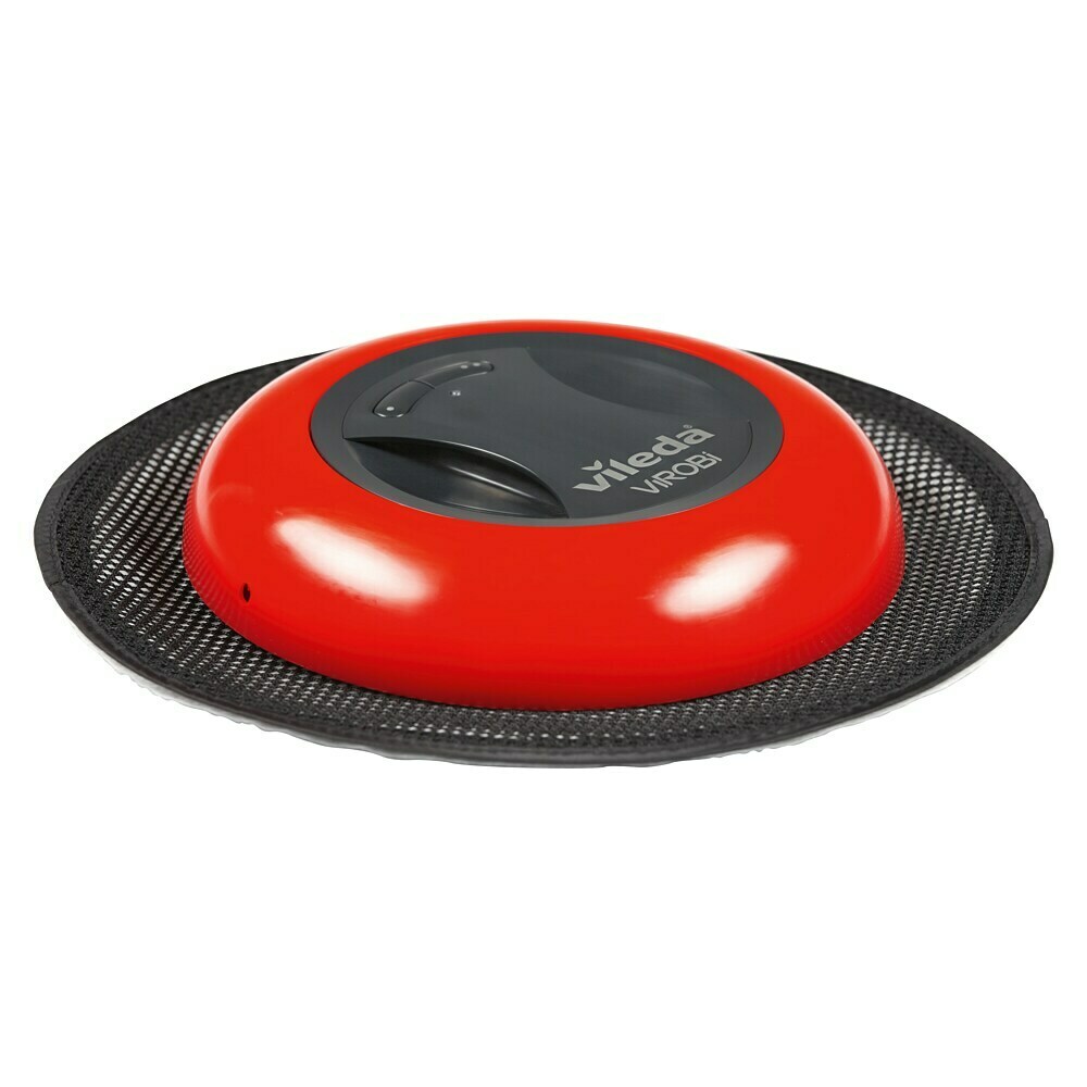 Vileda ViROBi Saugroboter Slim Schwarz Rot Akkulaufzeit 240 Min Li Vileda ViROBi Saugroboter Slim Schwarz Rot Akkulaufzeit 240 Min Li