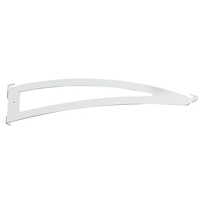Solid Elements Licht gebogen deurluifel Akzent (1.500 x 900 mm, Wit RAL 9010)