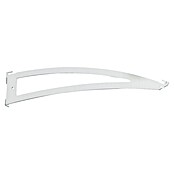 Solid Elements Licht gebogen deurluifel Akzent (1.500 x 900 mm, Wit RAL 9010)