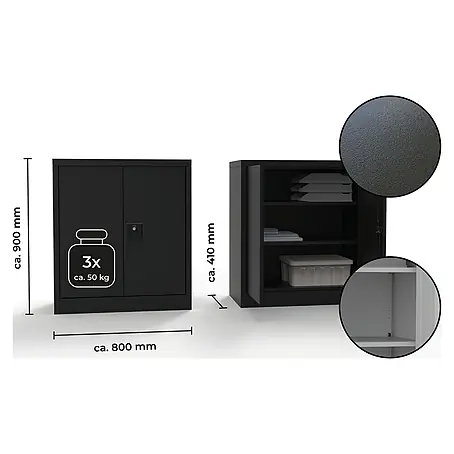 Regalux  Metall-Mehrzweckschrank