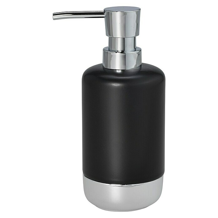 Venus Venezia Zeepdispenser (Keramiek, Chroom/Zwart)