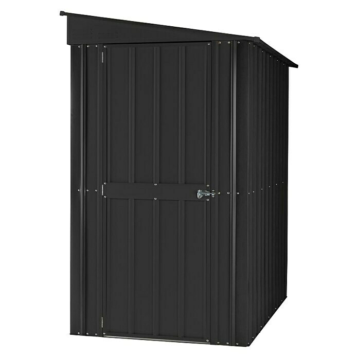 Clemens HobbyTec Gerätehaus (Anthrazit, L x B: 1,55 x 1,8 m, Schrägdach)