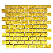 Mosaikfliese Uni Gold CM 4GO30 (30 x 30 cm, Gold, Glänzend)