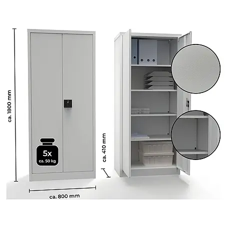 Regalux  Metall-Mehrzweckschrank